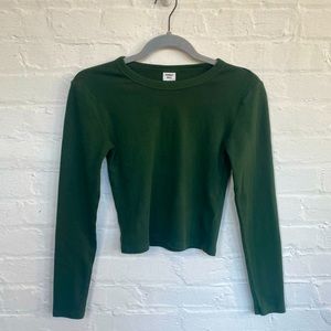Sunday Best Green Long Sleeve Shirt | Size Small